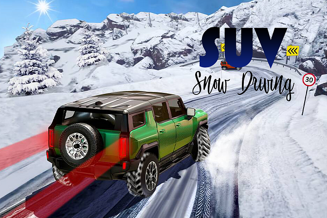 SUV Snow Driving 3D