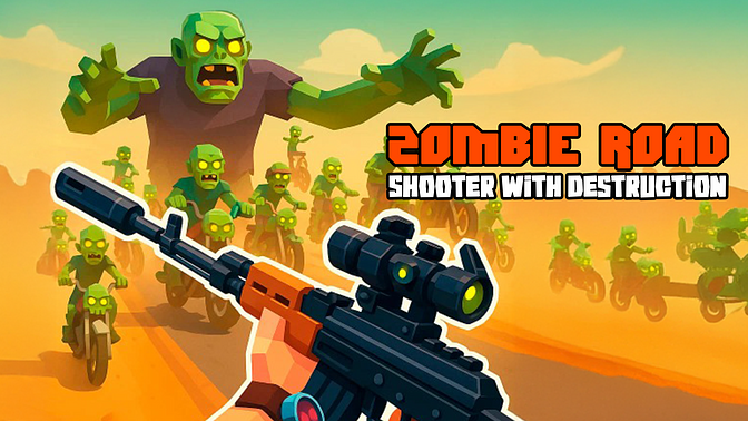 Zombie Road: Shooter with Destruction