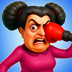 Crazy Aunty: Slap and Punch