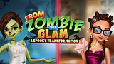 From Zombie to Glam: A Spooky Transformation