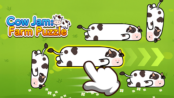 Cow Jam Farm Puzzle