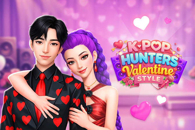 K-Pop Hunters Valentine Style