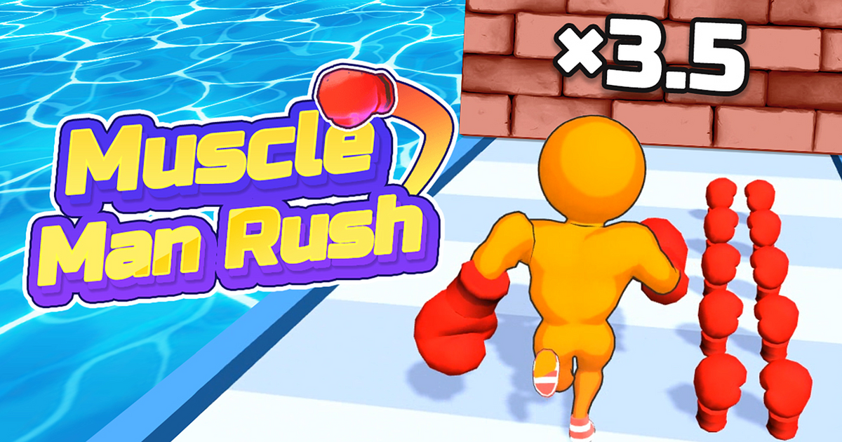 Muscle Man Rush - Jeu en Ligne Gratuit | Jouerjouer.com