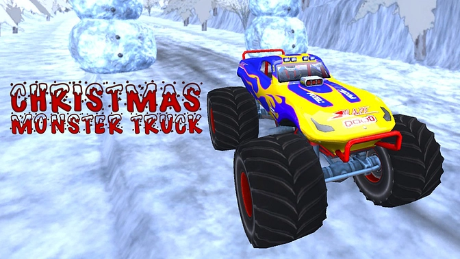 Christmas Monster Truck