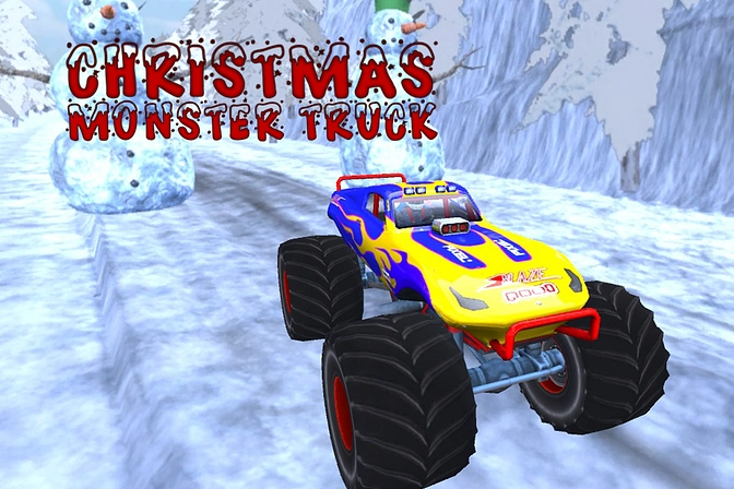 Christmas Monster Truck