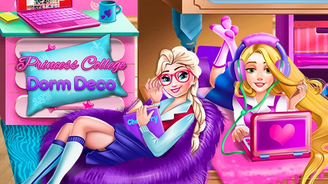 Princess College Dorm Deco