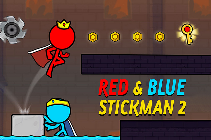 Red and Blue Stickman 2