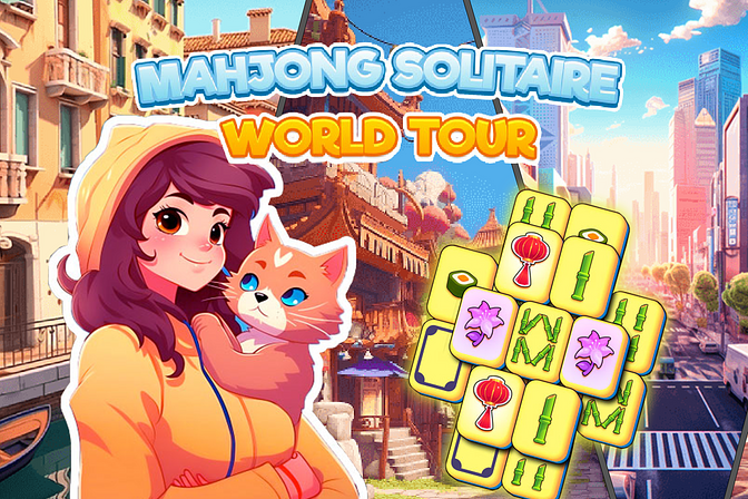 Mahjong Solitaire: World Tour - Click Jogos