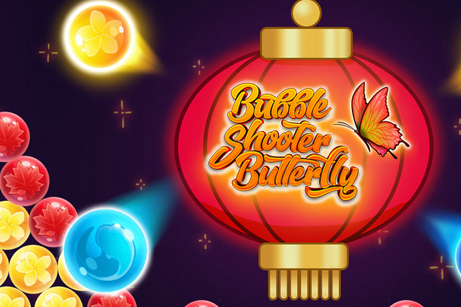 Bubble Shooter Butterfly