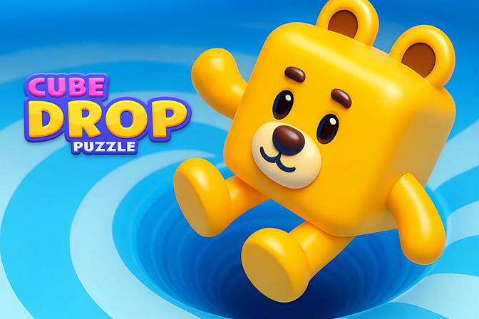 Cube Drop Puzzle